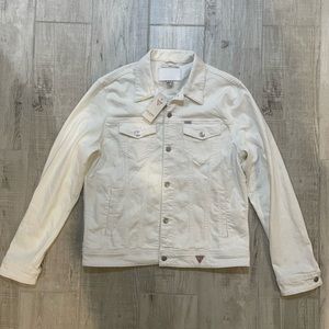 Guess Dillon Jacket Optic White Mens XL